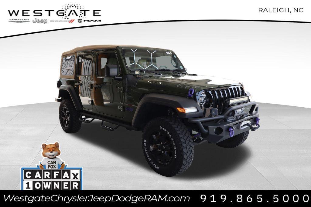 used 2021 Jeep Wrangler Unlimited car, priced at $26,990