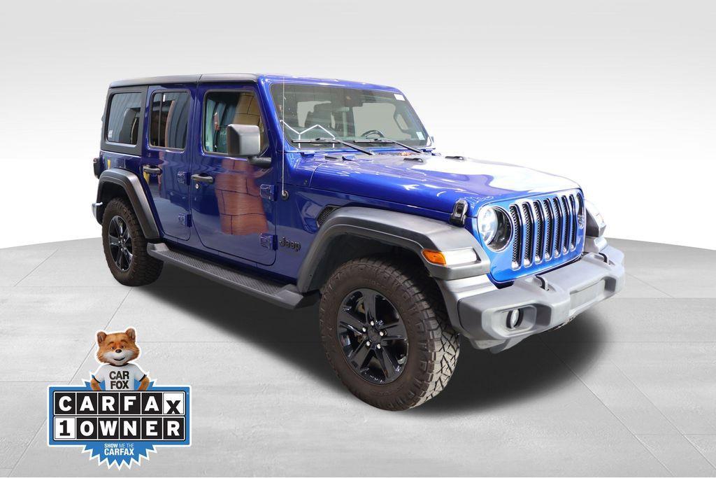 used 2020 Jeep Wrangler Unlimited car, priced at $26,950