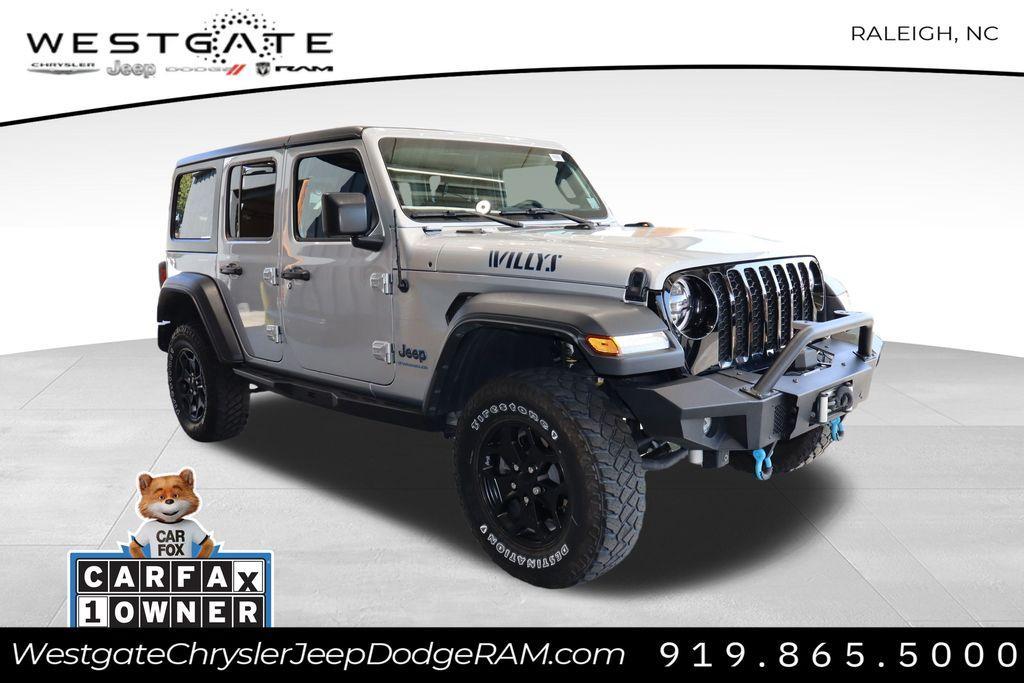 used 2023 Jeep Wrangler 4xe car, priced at $34,700