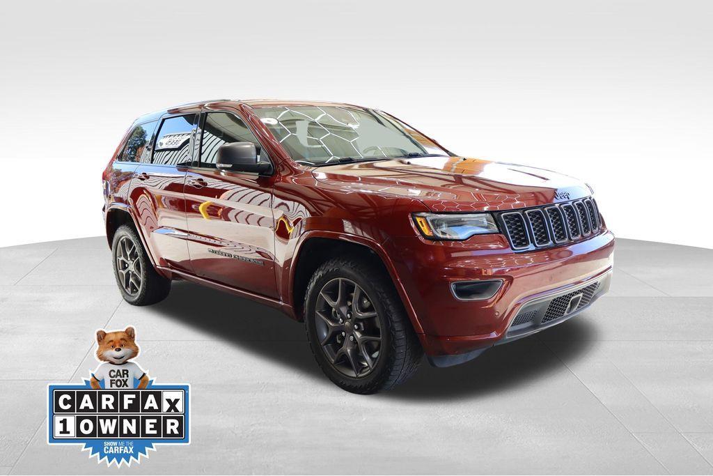 used 2021 Jeep Grand Cherokee car, priced at $27,389