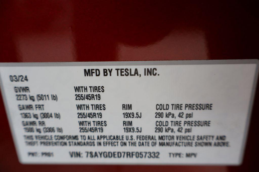 used 2024 Tesla Model Y car, priced at $39,990