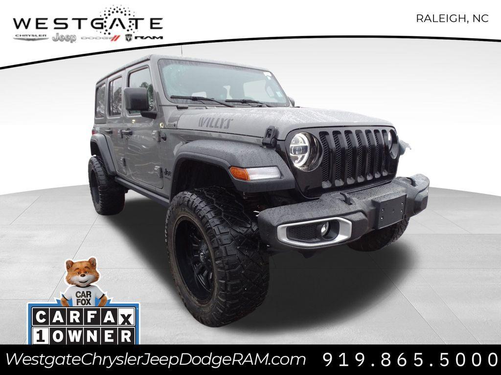 used 2020 Jeep Wrangler Unlimited car, priced at $30,688