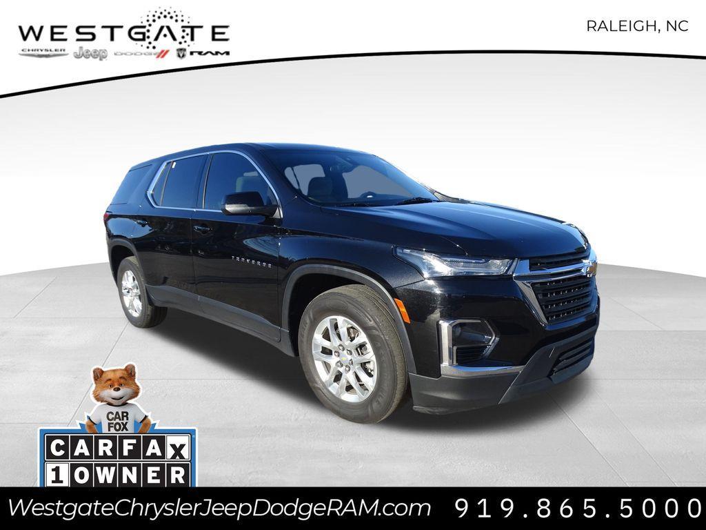 used 2023 Chevrolet Traverse car, priced at $29,158