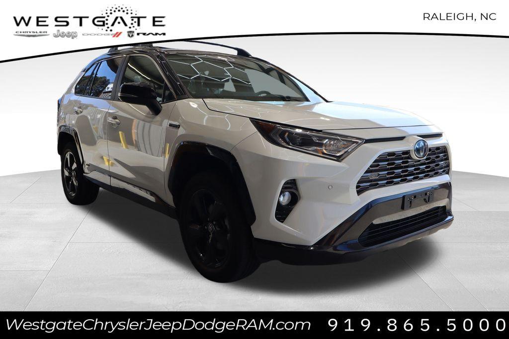 used 2021 Toyota RAV4 Hybrid car, priced at $28,730