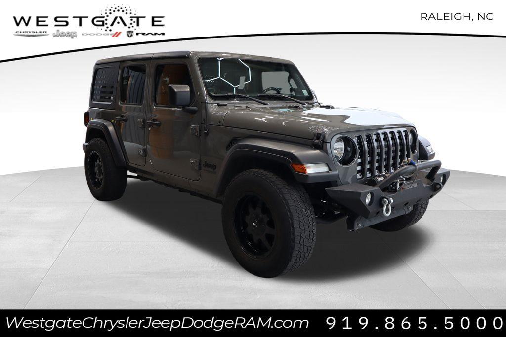 used 2020 Jeep Wrangler Unlimited car, priced at $26,650