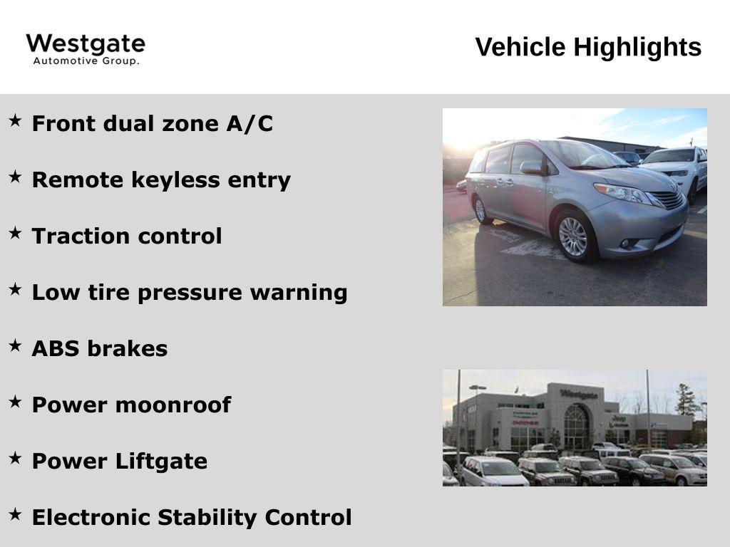 used 2013 Toyota Sienna car, priced at $7,580