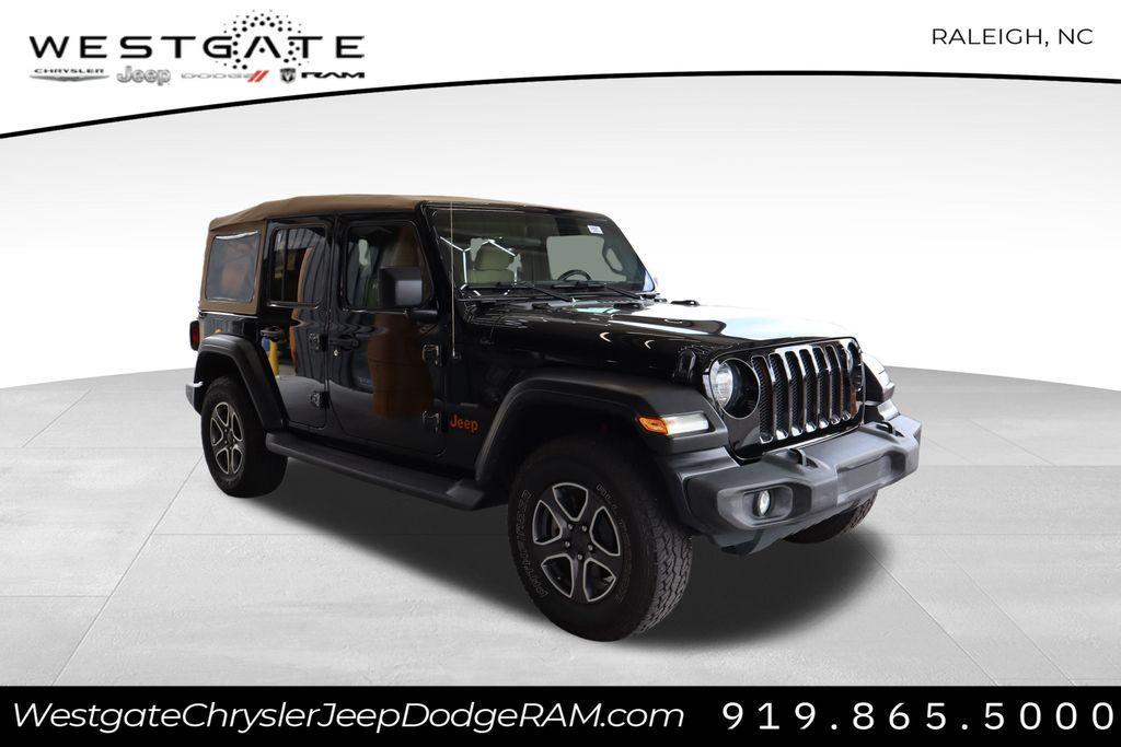 used 2020 Jeep Wrangler Unlimited car, priced at $29,380