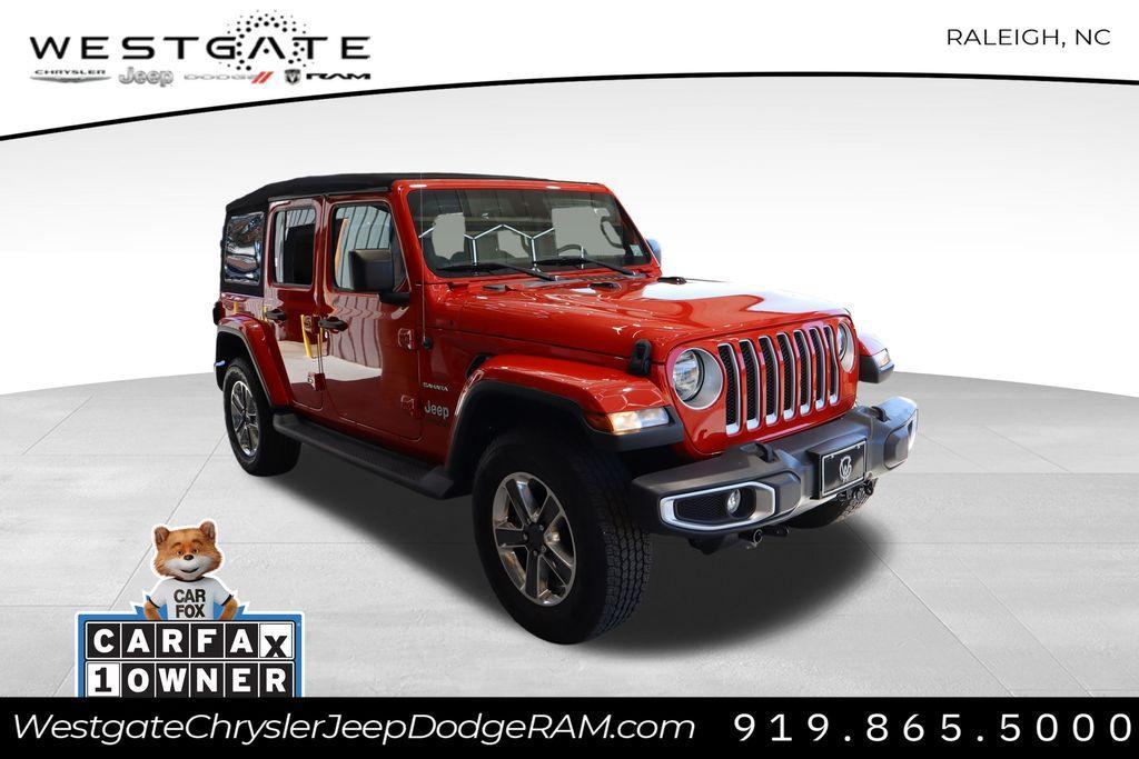 used 2021 Jeep Wrangler Unlimited car, priced at $34,461