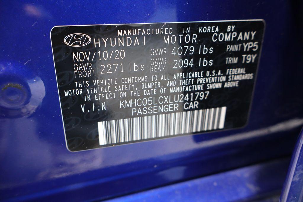 used 2020 Hyundai Ioniq Hybrid car, priced at $15,650