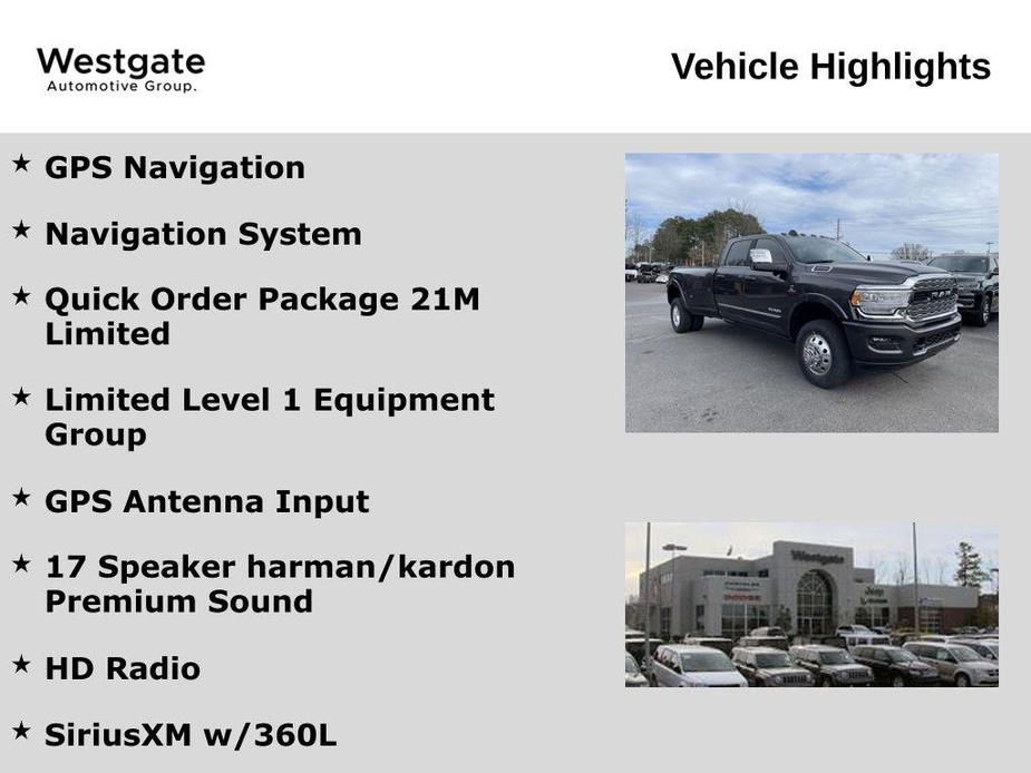 new 2024 Ram 3500 car, priced at $85,839