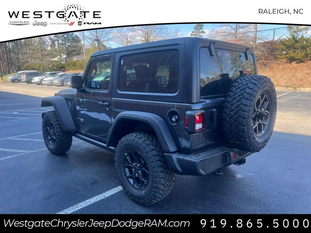 new 2025 Jeep Wrangler car, priced at $40,161