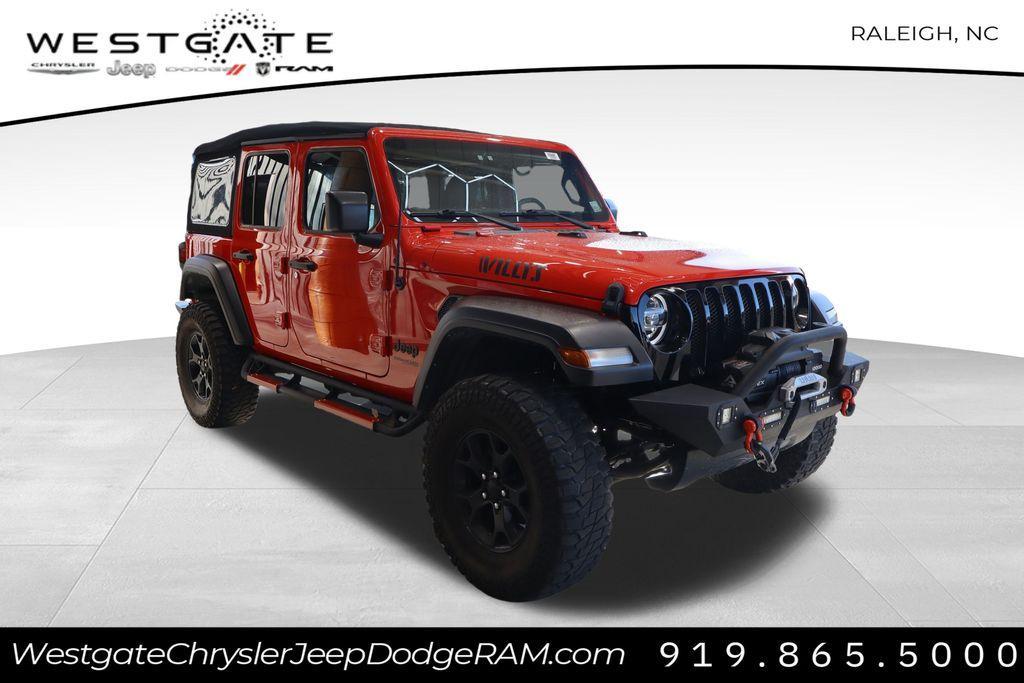 used 2022 Jeep Wrangler Unlimited car, priced at $31,950