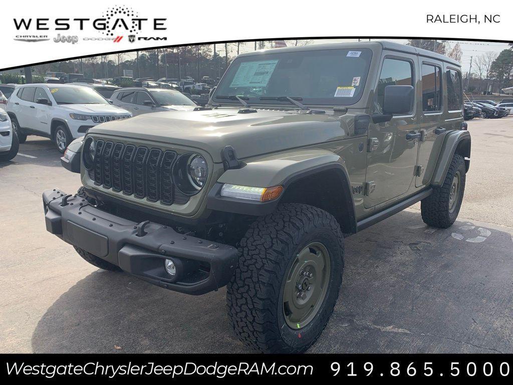 new 2025 Jeep Wrangler 4xe car, priced at $54,168