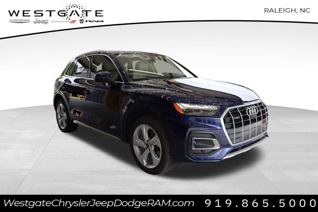 used 2021 Audi Q5 car, priced at $28,750