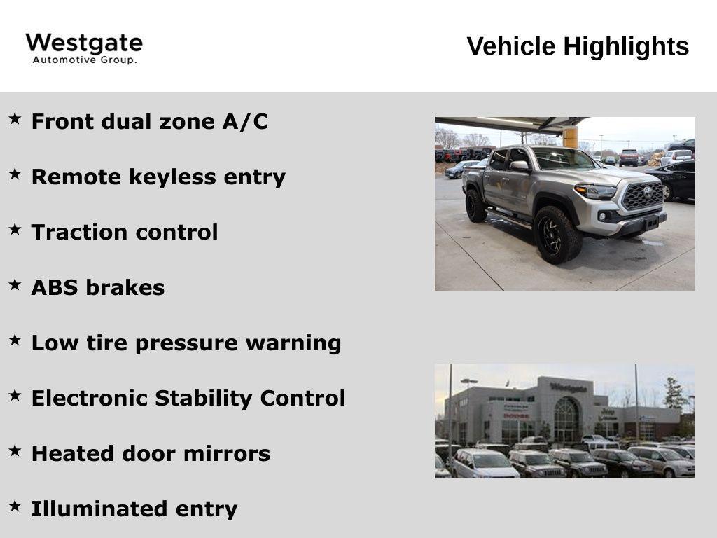 used 2022 Toyota Tacoma car, priced at $40,950