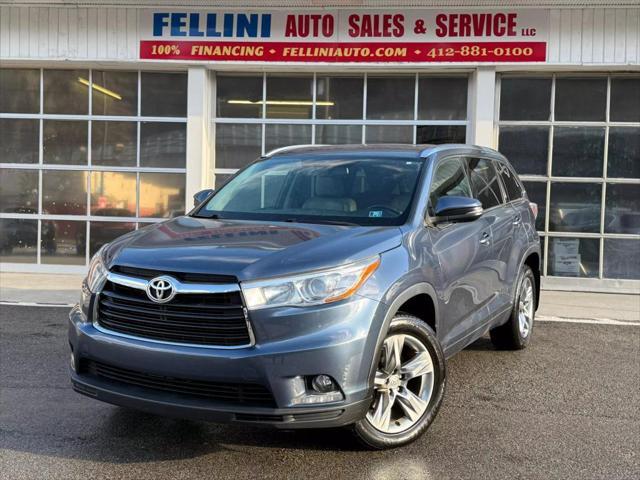 used 2015 Toyota Highlander car, priced at $18,995