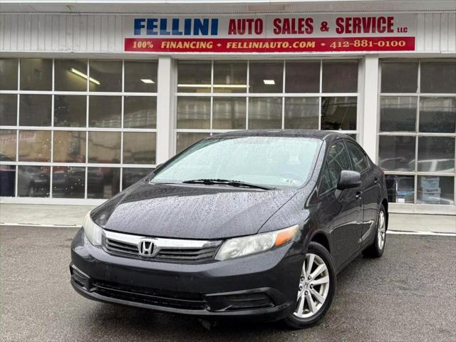 used 2012 Honda Civic car, priced at $7,495