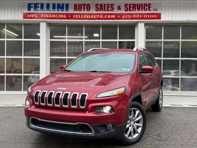 used 2017 Jeep Cherokee car, priced at $13,995