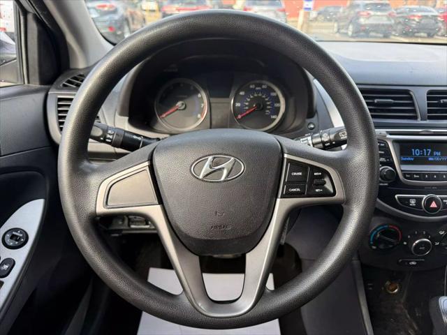 used 2017 Hyundai Accent car, priced at $8,495