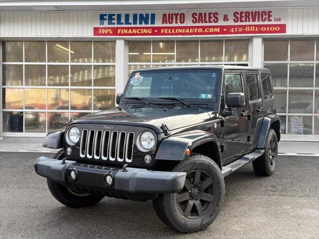 used 2016 Jeep Wrangler Unlimited car, priced at $16,995