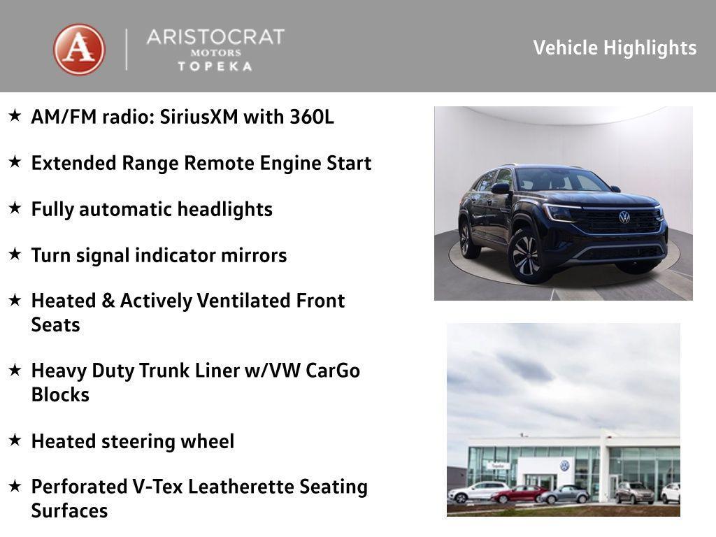 new 2026 Volkswagen Atlas Cross Sport car, priced at $42,801