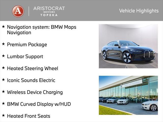 used 2024 BMW i4 Gran Coupe car, priced at $35,685
