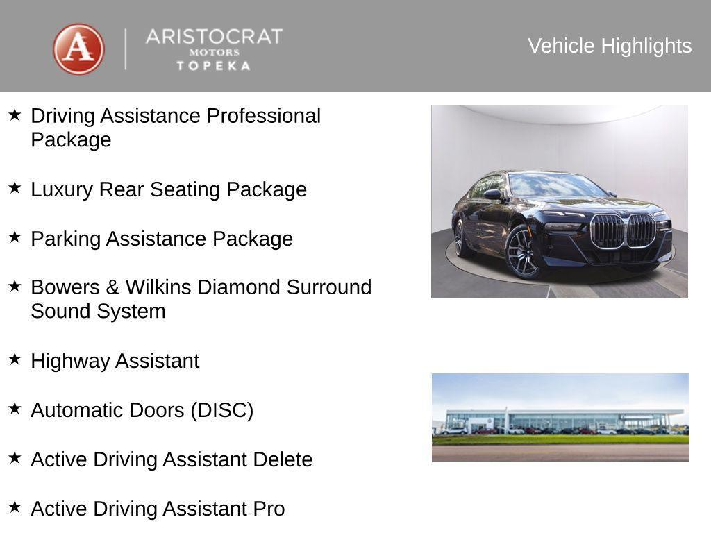 used 2023 BMW 760 car, priced at $85,903