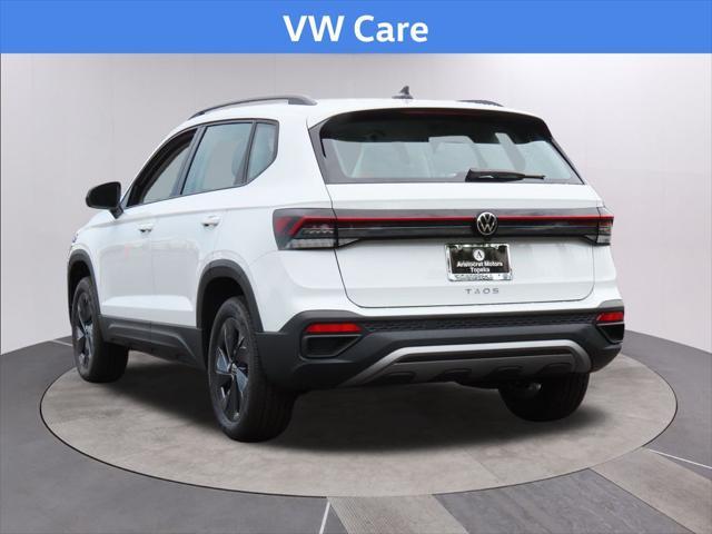 new 2025 Volkswagen Taos car, priced at $26,159