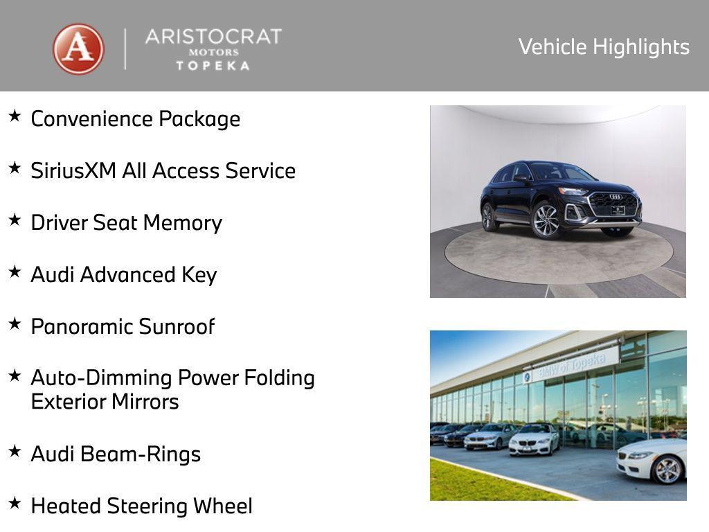 used 2022 Audi Q5 car, priced at $29,693