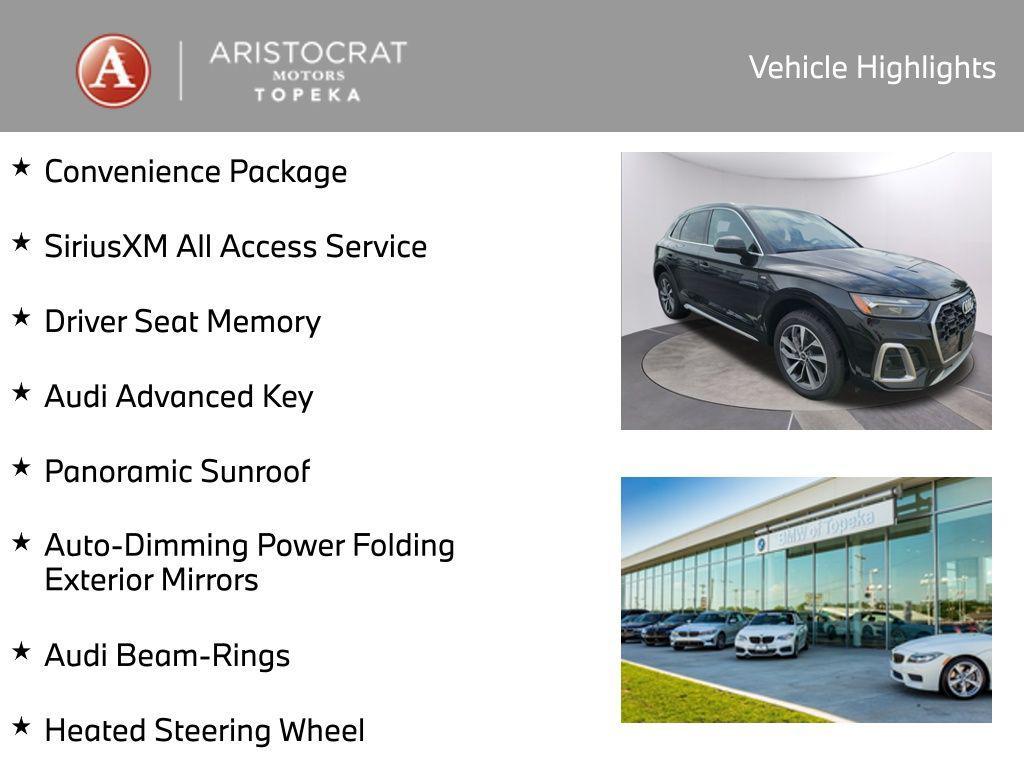 used 2022 Audi Q5 car, priced at $31,944