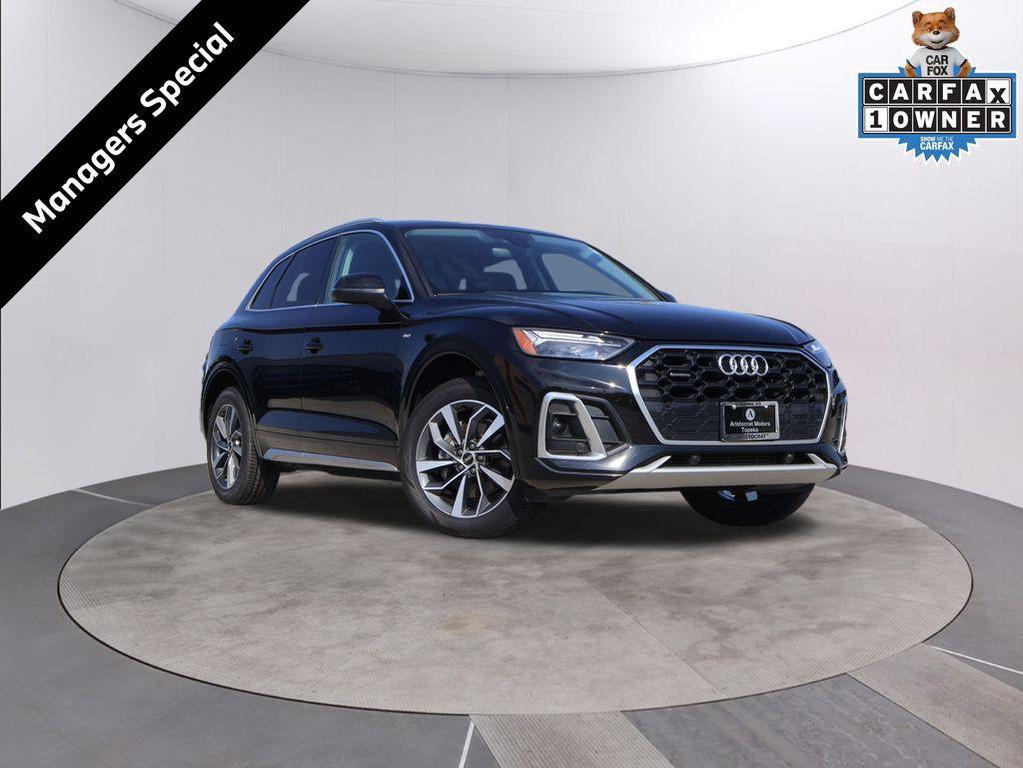 used 2022 Audi Q5 car, priced at $27,500