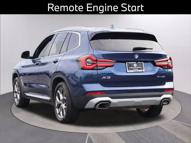 used 2022 BMW X3 car, priced at $33,800