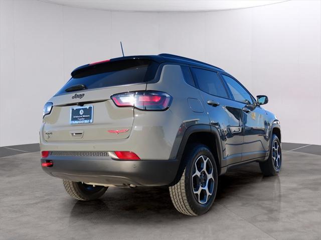 used 2022 Jeep Compass car, priced at $23,713