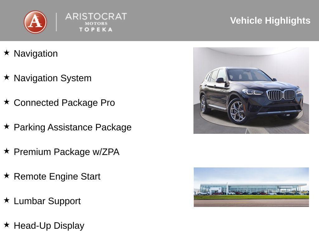 used 2024 BMW X3 car, priced at $42,661