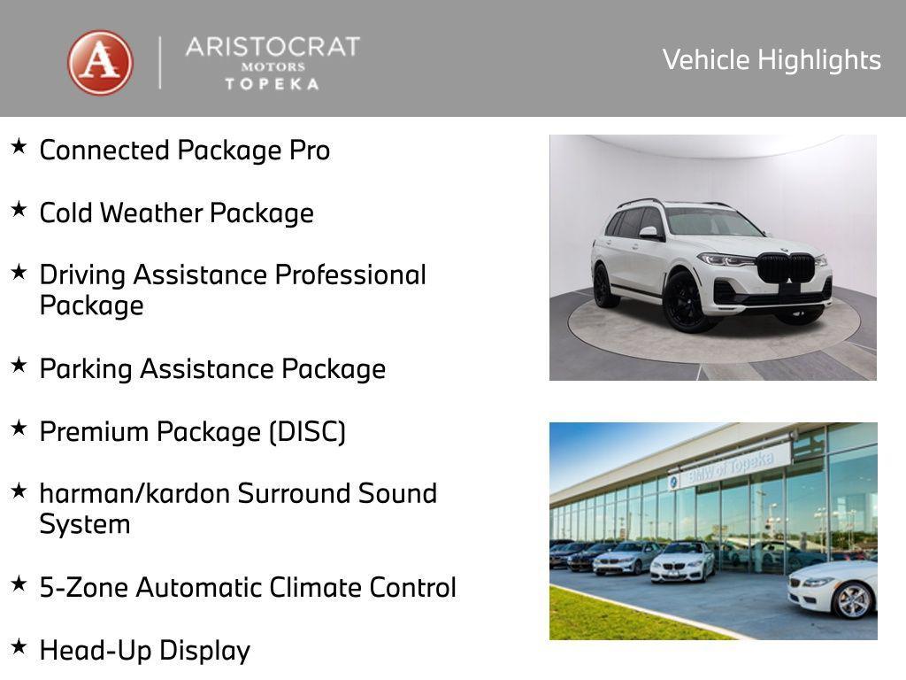 used 2021 BMW X7 car, priced at $43,874