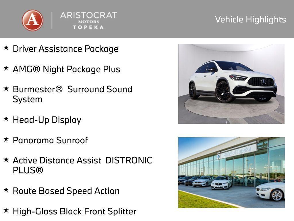 used 2022 Mercedes-Benz AMG GLA 45 car, priced at $44,773