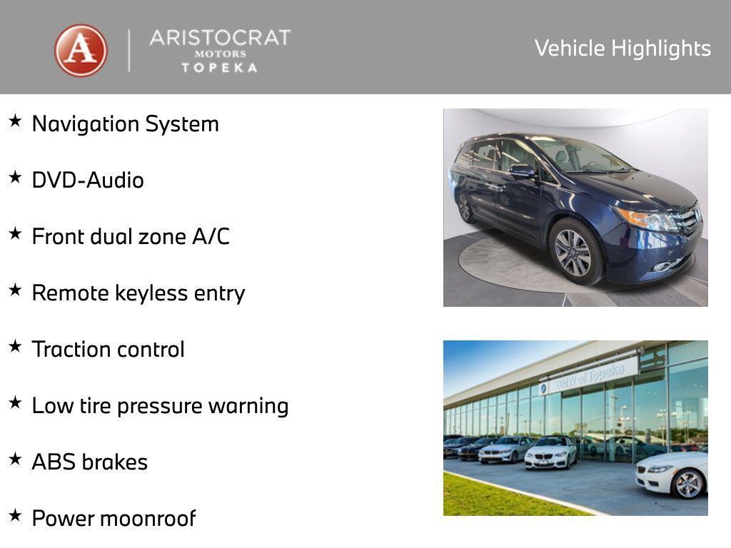 used 2014 Honda Odyssey car, priced at $18,300