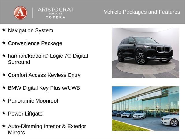 new 2025 BMW X1 car, priced at $47,230