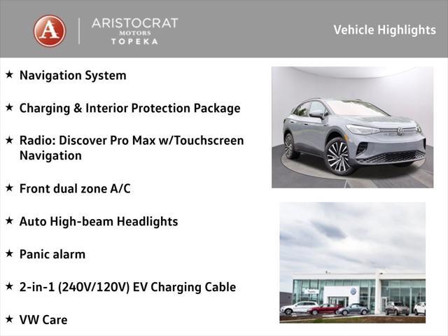 new 2025 Volkswagen ID.4 car, priced at $49,495