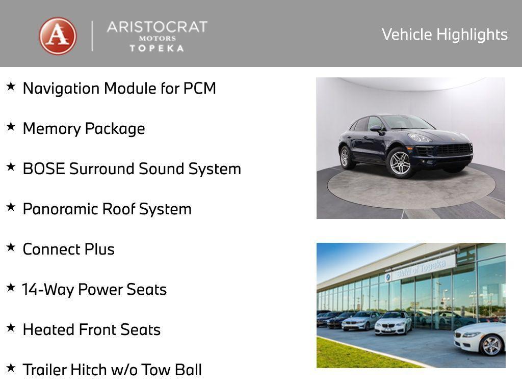 used 2017 Porsche Macan car, priced at $23,733