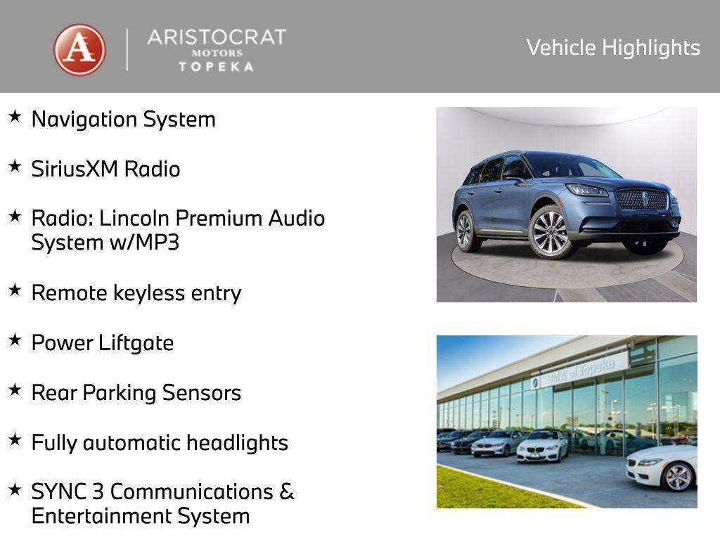 used 2022 Lincoln Corsair car, priced at $31,261