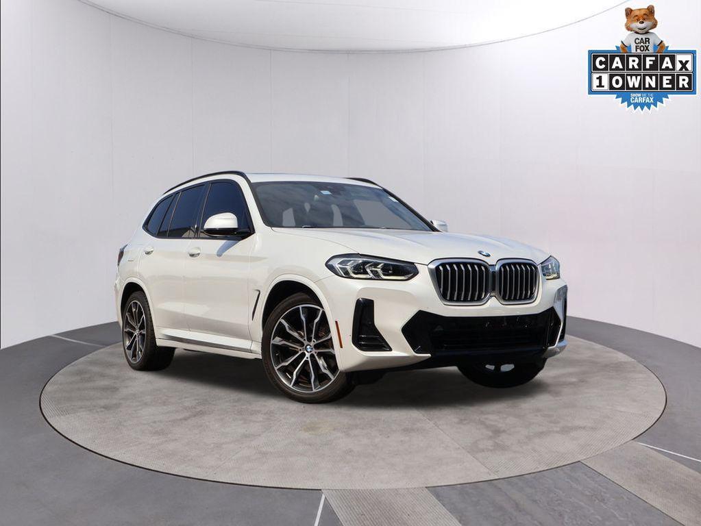 used 2022 BMW X3 car, priced at $37,472
