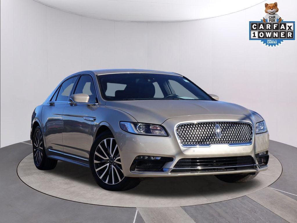 used 2017 Lincoln Continental car, priced at $21,733