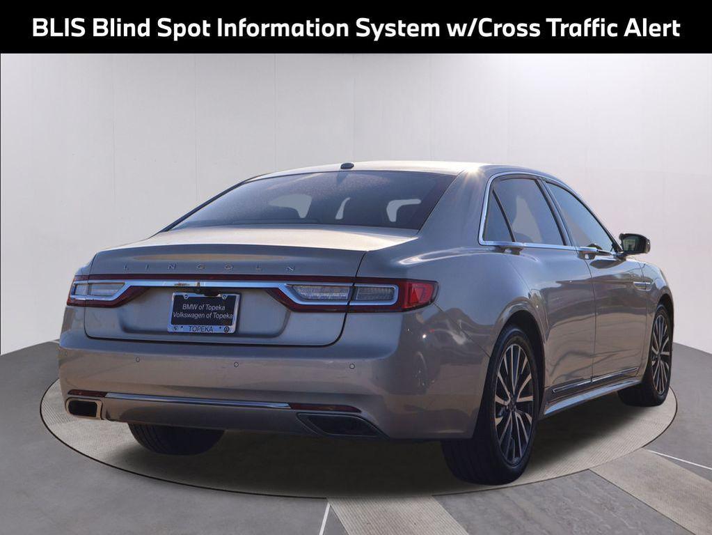 used 2017 Lincoln Continental car, priced at $21,733