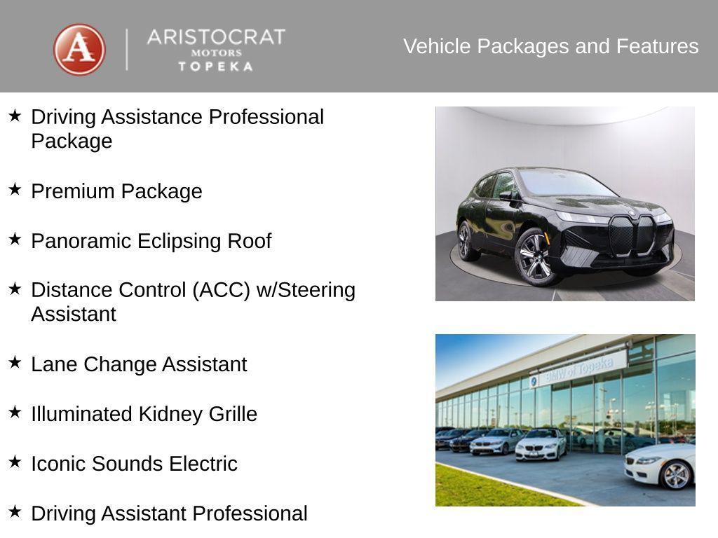 new 2026 BMW iX car, priced at $84,945