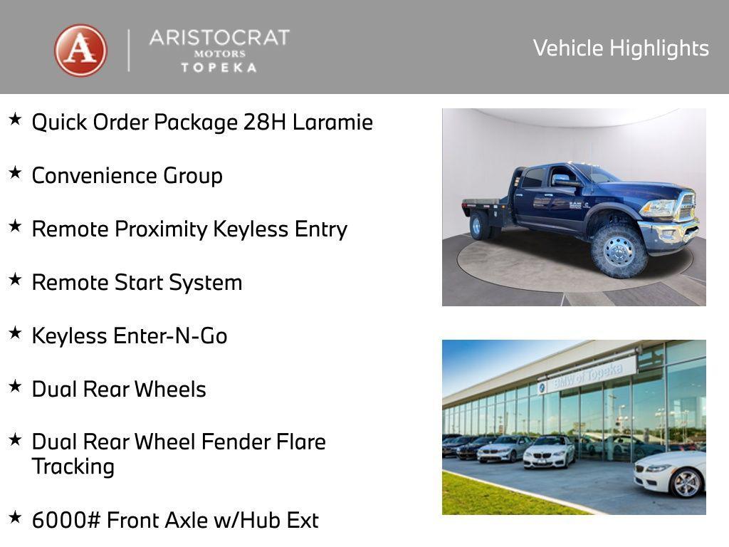 used 2017 Ram 3500 car, priced at $29,992