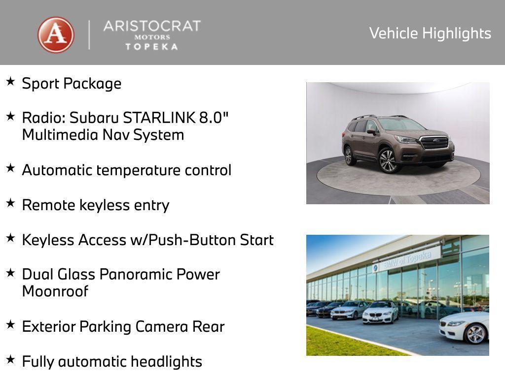 used 2021 Subaru Ascent car, priced at $32,773