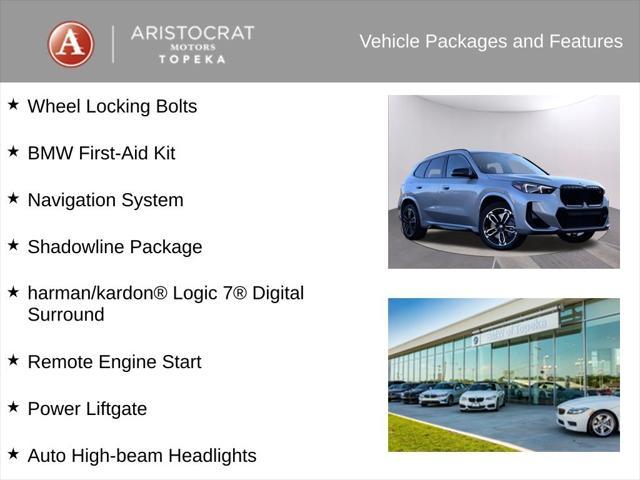 new 2025 BMW X1 car, priced at $53,530