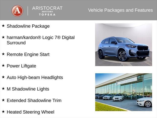 new 2025 BMW X1 car, priced at $53,530