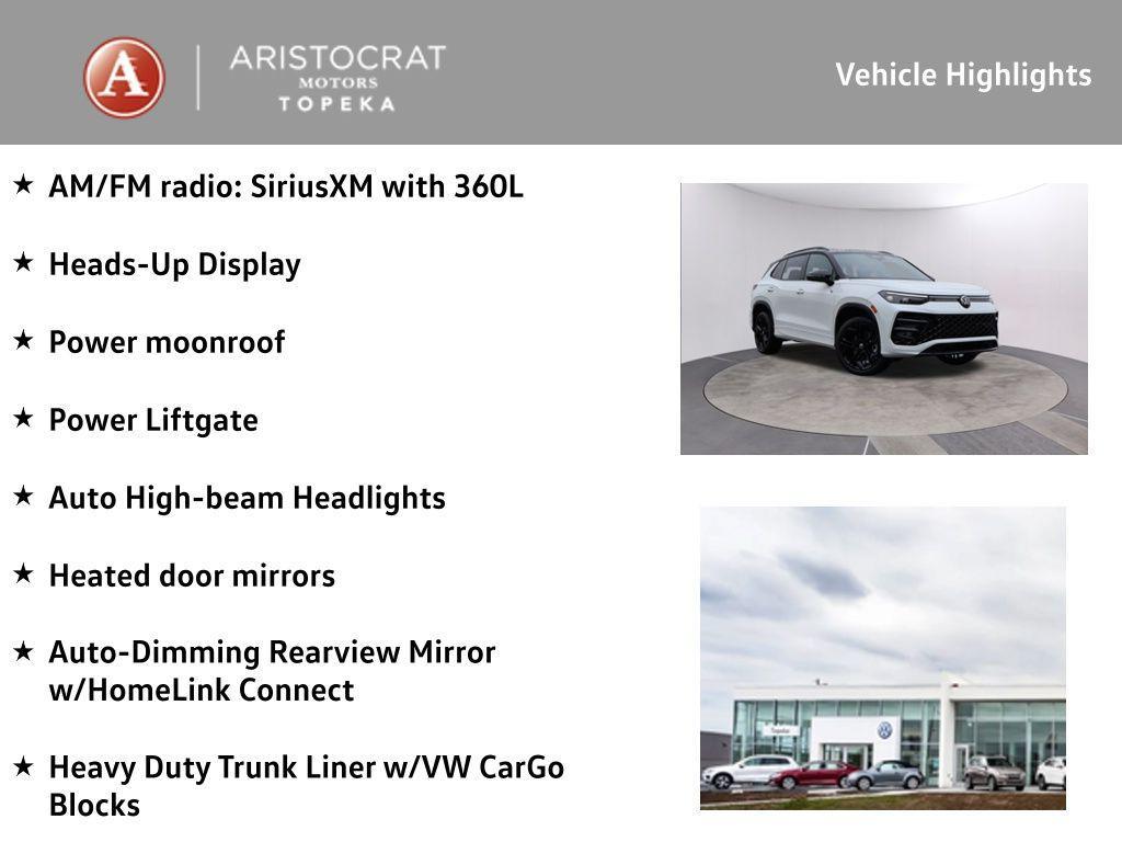 new 2025 Volkswagen Tiguan car, priced at $38,500